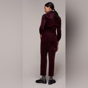 Elegant Burgundy Jumpsuit - Whistles
